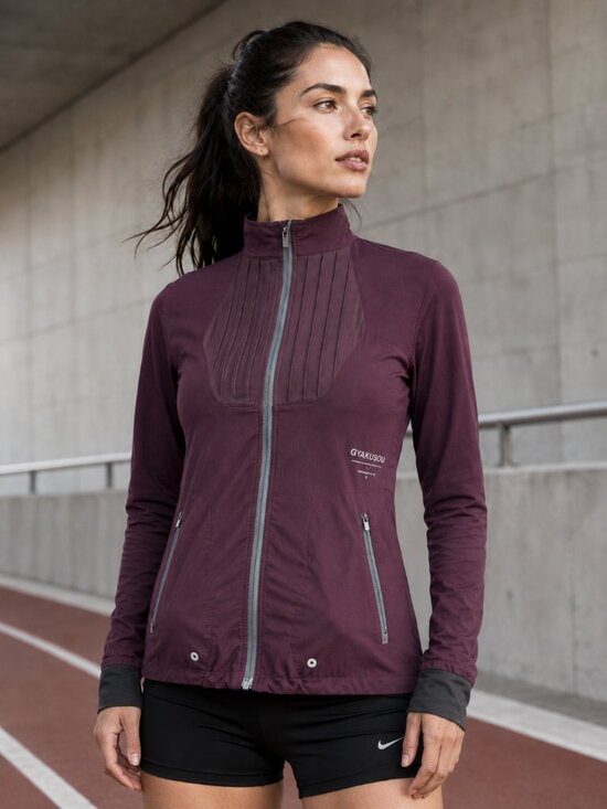 Nike Jackets & Blazers - Nike x Undercover Lab Gyakusou Packable Jacket Purple Full Zip Hooded Size Large